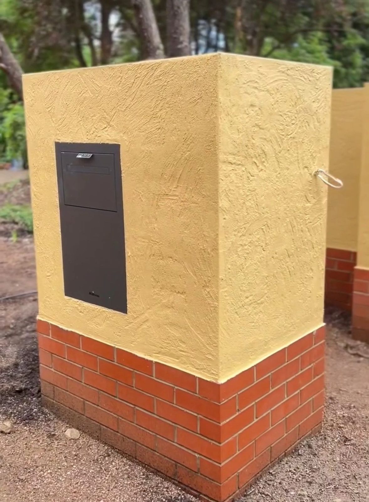 Rendered brickwork finish by Brick Projects
